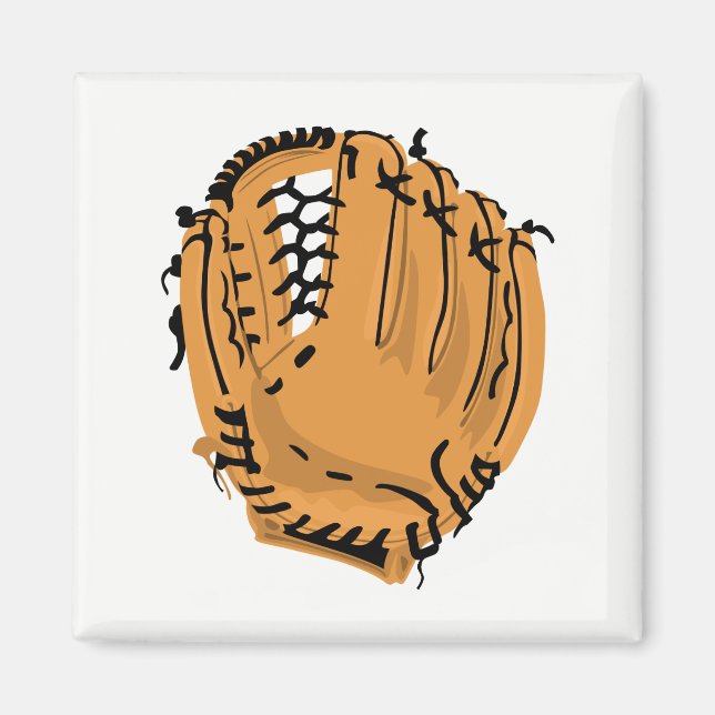 Baseball Glove Magnet (Vorne)