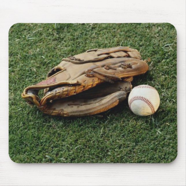 Baseball & Glove Mousepad (Vorne)