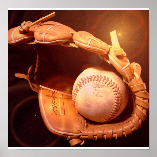 Baseball Glove Poster (Vorne)
