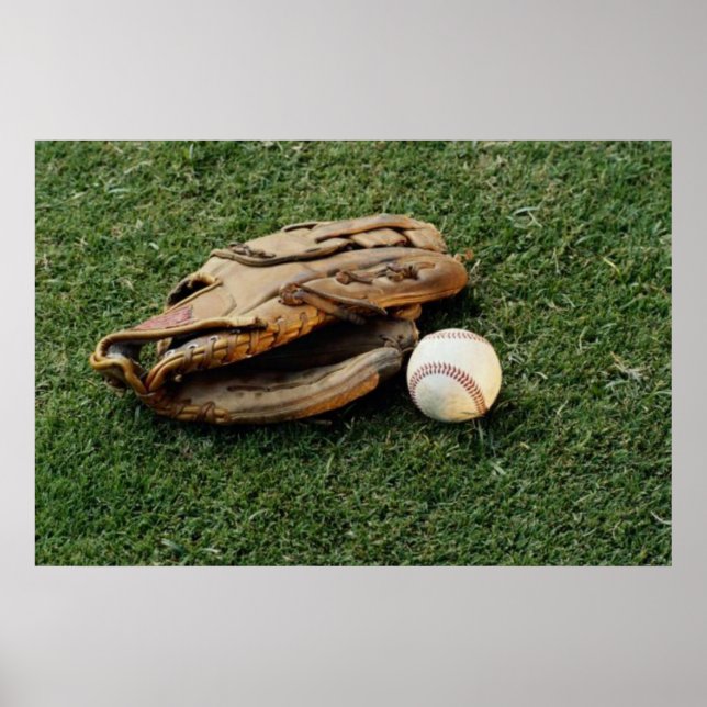 Baseball Glove Poster (Vorne)