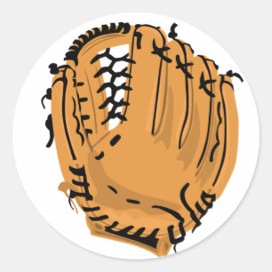 Baseball Glove Stickers