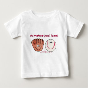 Baseball Glove Team Baby T-shirt