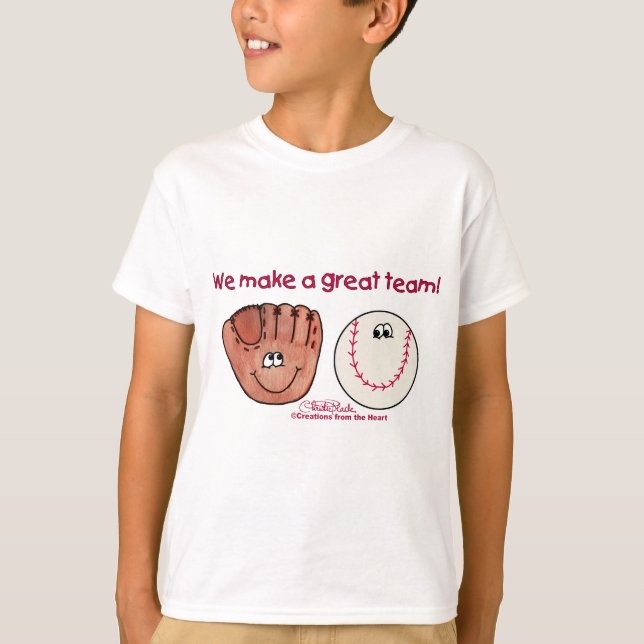 Baseball Glove Team T-Shirt (Vorderseite)