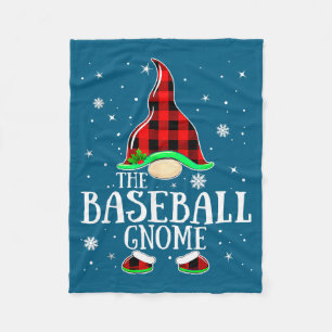 Baseball-Gnome-Buffalo-Kariert passend Fleecedecke