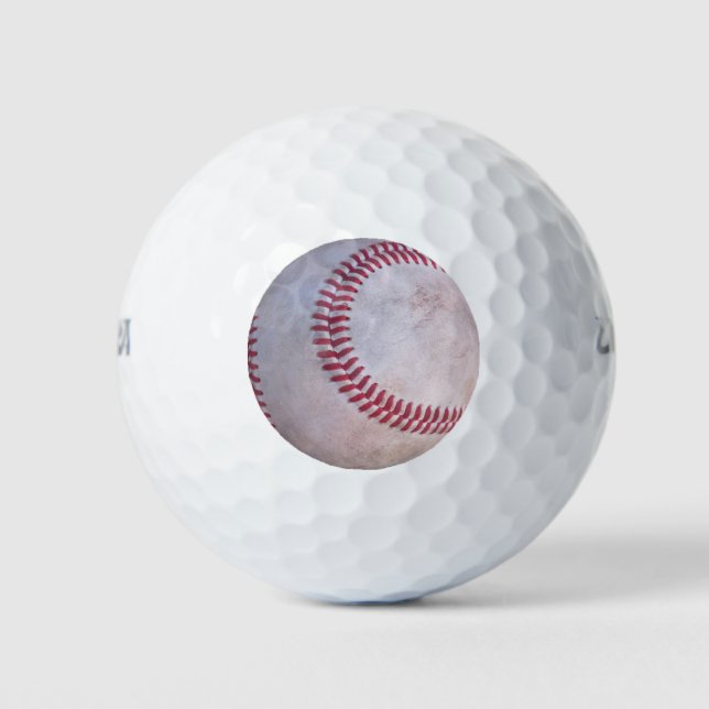 Baseball Golfball (Vorderseite)
