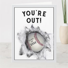 Baseball Graduation 2023card Karte