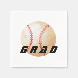 Baseball-Graduierungspartei Serviette