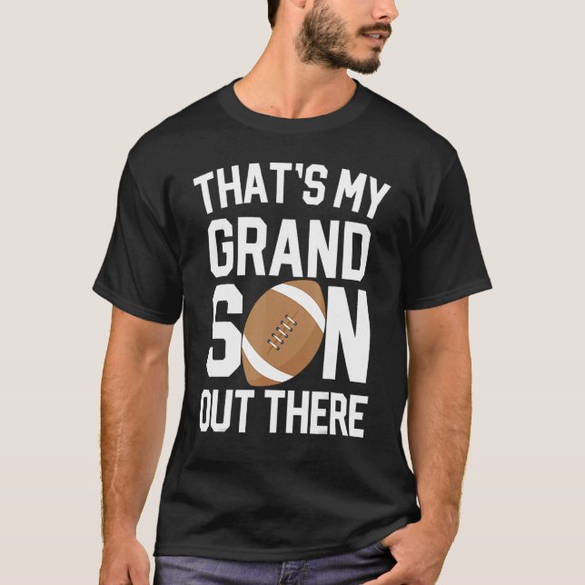 baseball grandma  that's my grandson out there foo T-Shirt (Vorderseite)