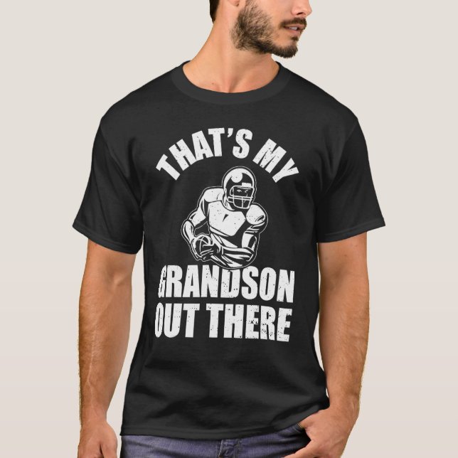 baseball grandma  that's my grandson out there foo T-Shirt (Vorderseite)