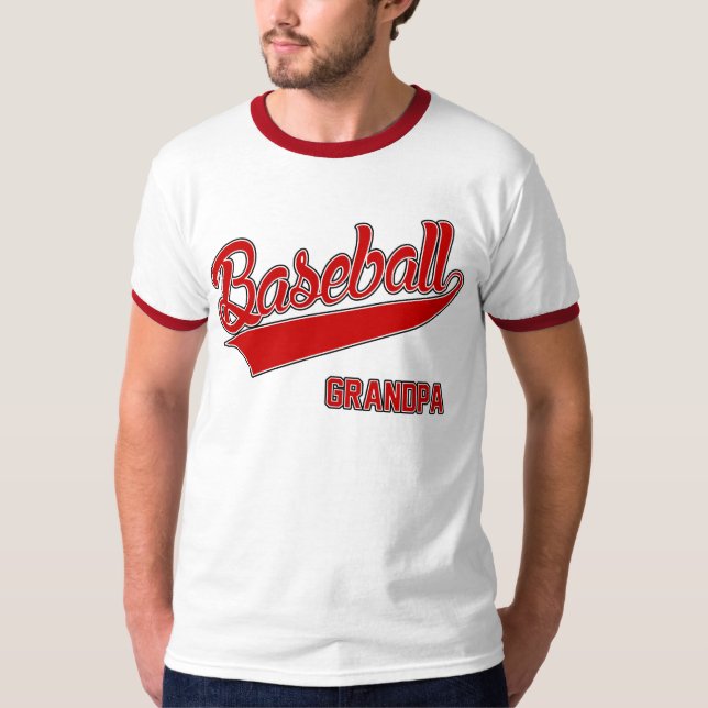 Baseball-Großvater T-Shirt (Vorderseite)