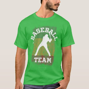 Baseball Guinea Flag Softball Player Baseball T-Shirt