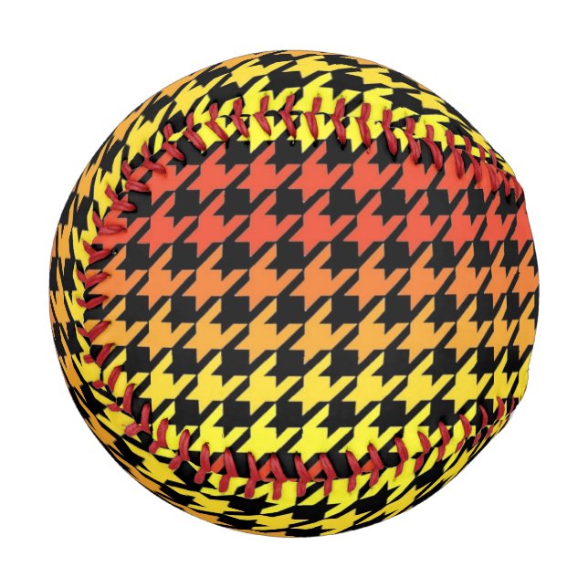 Baseball-Hahnentrittmuster Baseball (Vorderseite Links)