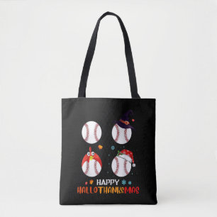 Baseball Halloween And Merry Christmas Happy