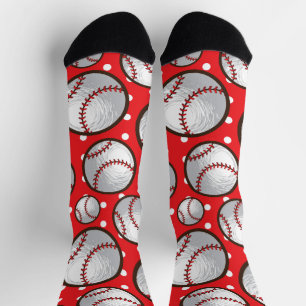 Baseball Halloween Erntedank Weihnachtssocken Socken