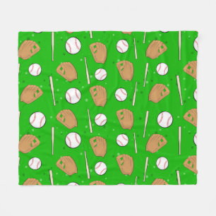 Baseball - Handschuhe, Bälle & Schläger nahtloses Fleecedecke