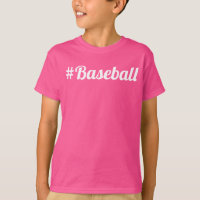 Baseball Hashtag Jugend-Fan muss haben