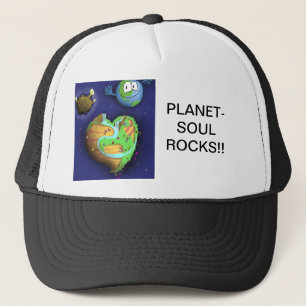 Baseball HatPLANET-SOUL FELSEN!! Truckerkappe