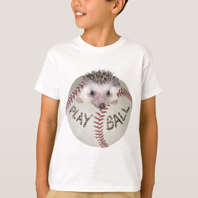 Baseball Hedgie T-Shirt (Vorderseite)