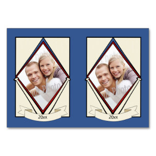 Baseball-Hochzeitskarten Tischnummer