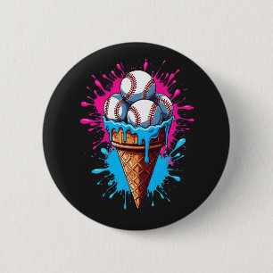 Baseball Ice Button