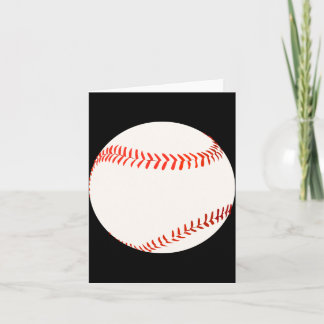 Baseball Illustration Karte