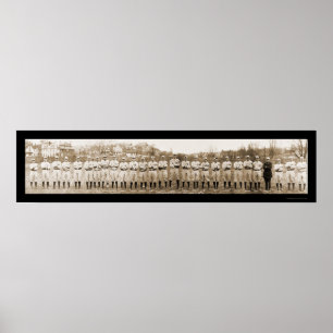 Baseball im Foto Pittsburgh 1914 Poster