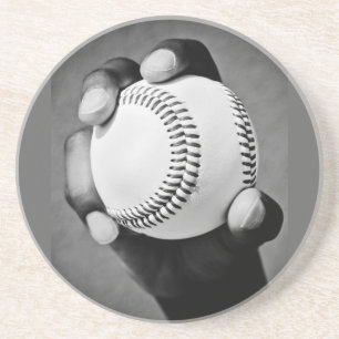 Baseball in der Hand Untersetzer