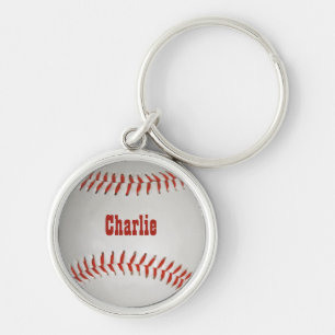 Baseball-individuelle Name Schlüsselanhänger
