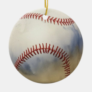 Baseball Inspirational Keramik Ornament
