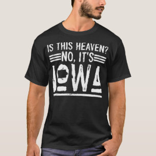 Baseball Iowa Is This Heaven No It's Iowa Tank Top