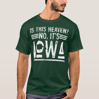 Baseball Iowa ist dieser Himmel auf seiner Iowa T-Shirt