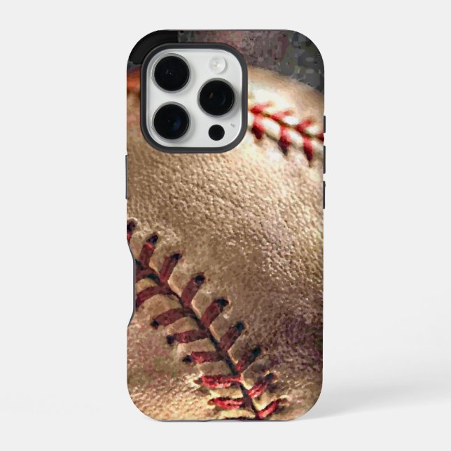 Baseball iPhone Hülle (Rückseite)