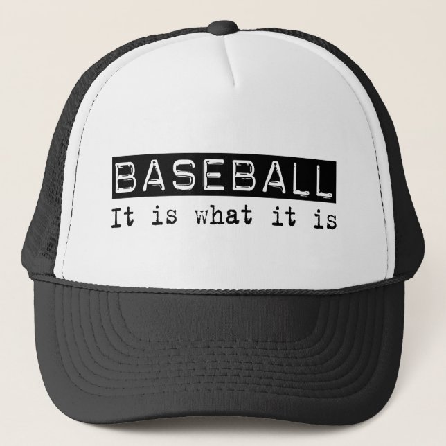Baseball ist es truckerkappe (Vorderseite)