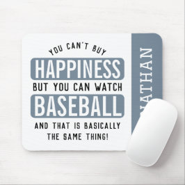 Baseball ist Glück Funny Baseball Custom Mousepad