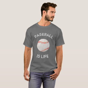 Baseball ist Life Baseball - Sportliche T-Shirts