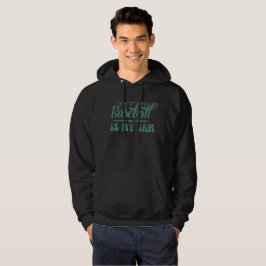 BASEBALL IST MEIN JAM lustig typografischer Baseba Hoodie