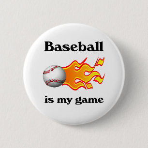 Baseball ist mein Spiel-Knopf Button