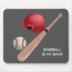 Baseball ist mein Spiel Mousepad