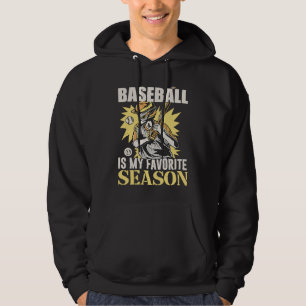 Baseball ist meine Lieblingsjahreszeit Schläger fü Hoodie