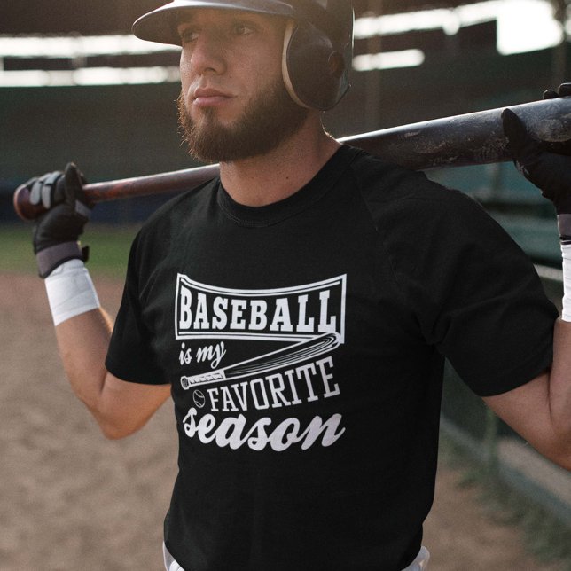 Baseball ist meine Lieblingssaison T-Shirt (Von Creator hochgeladen)