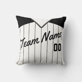 Baseball Jersey individuell anpassbare Template Pi Kissen