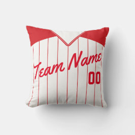 Baseball Jersey individuell anpassbare Template Pi Kissen