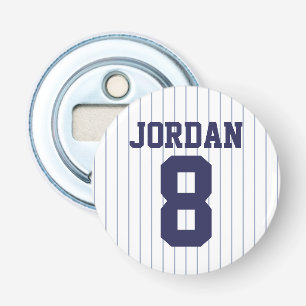 Baseball Jersey mit Individuelle Name und Nummer Flaschenöffner