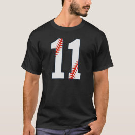 Baseball Jersey Number 11 T-Shirt