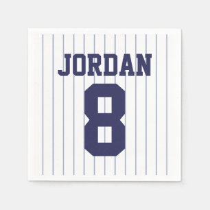 Baseball Jersey - Sportthema Geburtstagsparty Serviette