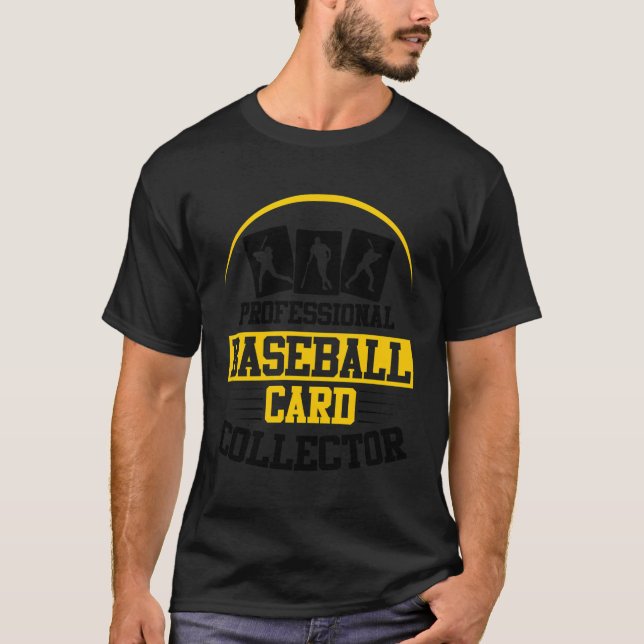 Baseball-Karte-Sammelkarte T-Shirt (Vorderseite)