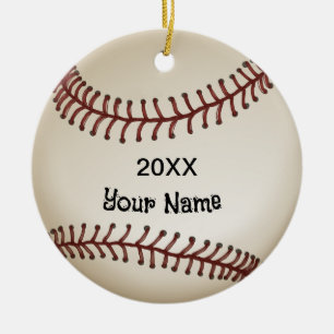 Baseball Keramik Ornament