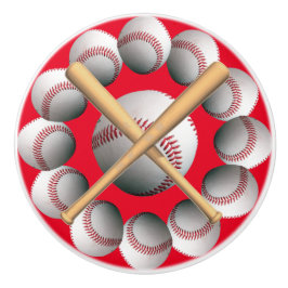 Baseball-Keramik-Türpuls Keramikknauf