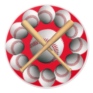 Baseball-Keramik-Türpuls Keramikknauf
