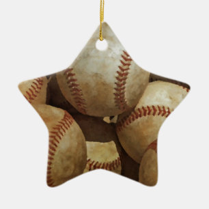 Baseball Keramikornament